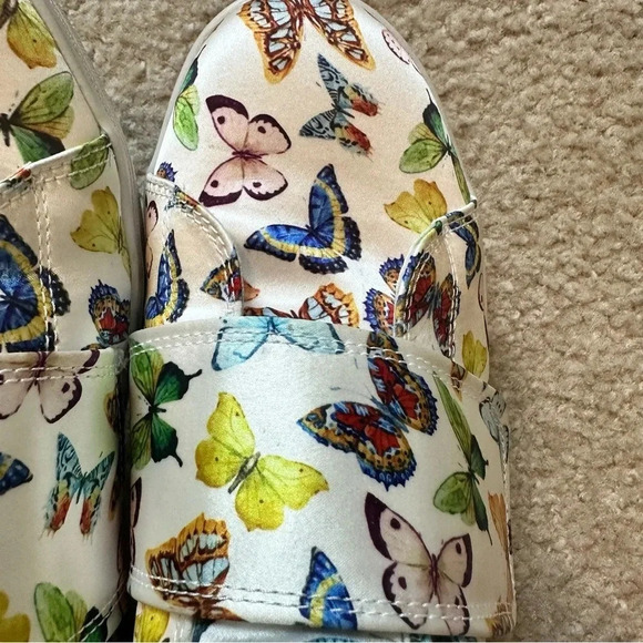 GOATS WOMENS (VEL CLOSE) BUTTERFLY JUST PRESS PLAY SNEAKERS SIZE 9.5 - Picture 6 of 6
